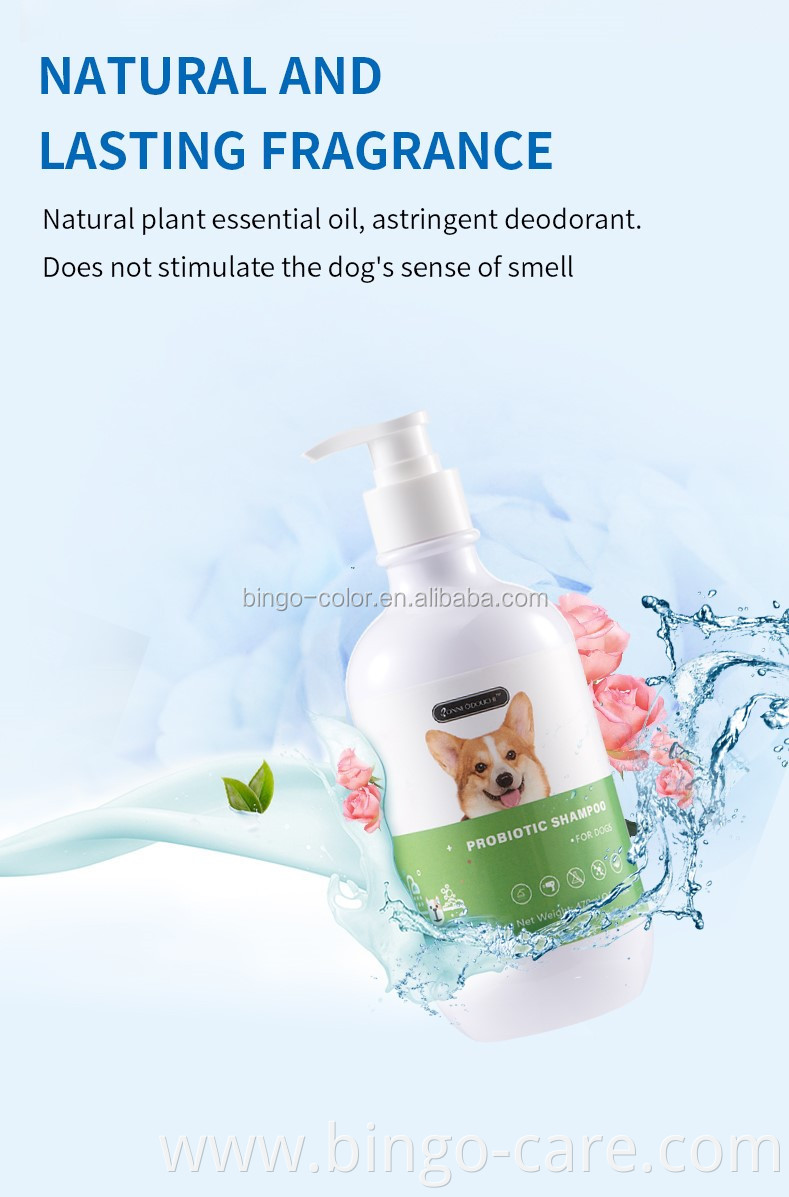 Wholesale Price Pet Care Fluffy Shampoo For dogs Natural Formula Private Label